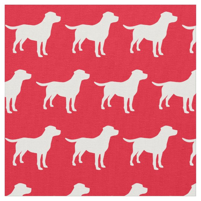 Labrador Retriever Silhouette Pet Labrador Red Stoff (Nahaufnahme)