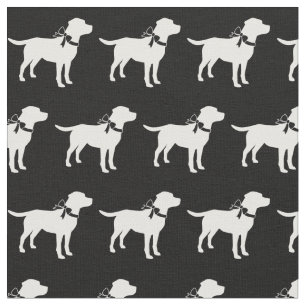 Labrador Retriever Silhouette Pet Labrador Stoff