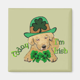 Labrador Retriever St Patricks Day Magnet