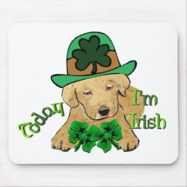 Labrador Retriever St Pattys Mousepad