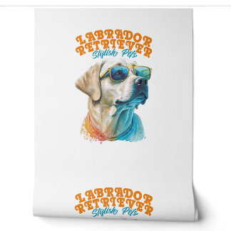 Labrador Retriever Stilvolle Haustiere Tapete