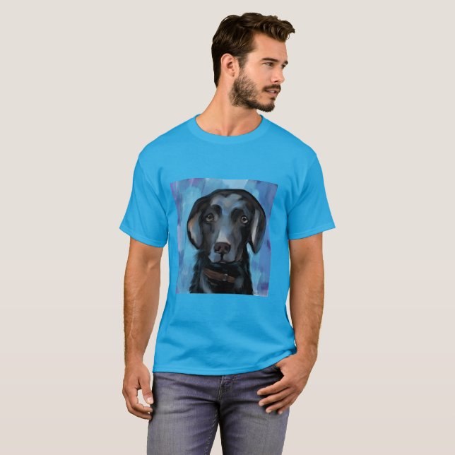 Labrador Retriever T-Shirt (Vorne ganz)