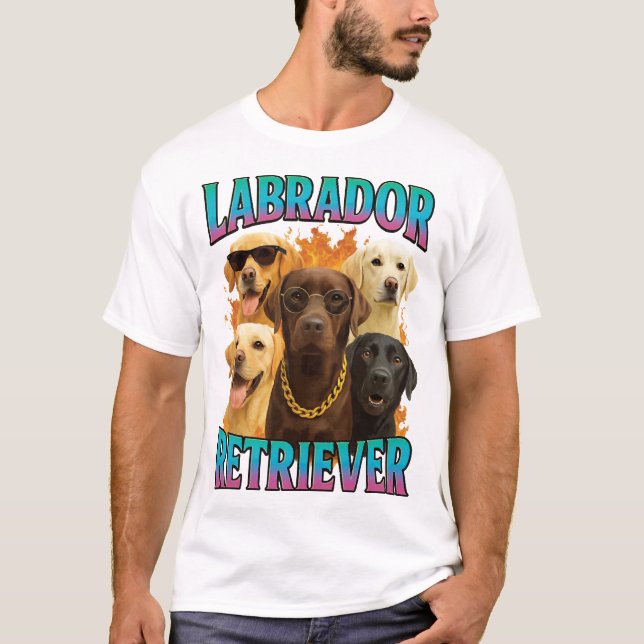 Labrador Retriever T-Shirt (Vorderseite)