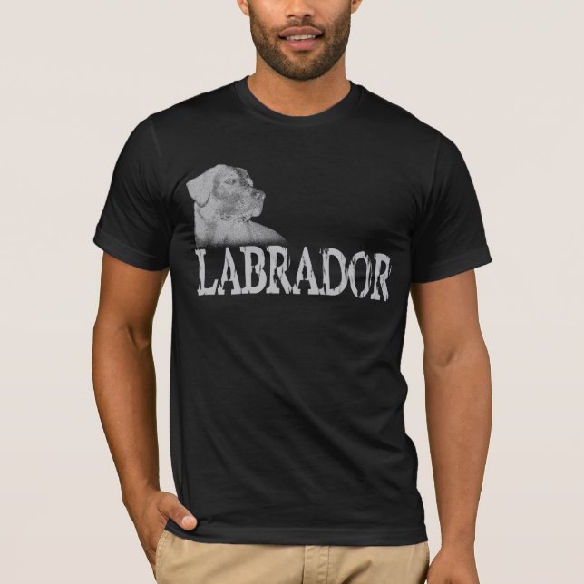 Labrador retriever T-Shirt (Vorderseite)