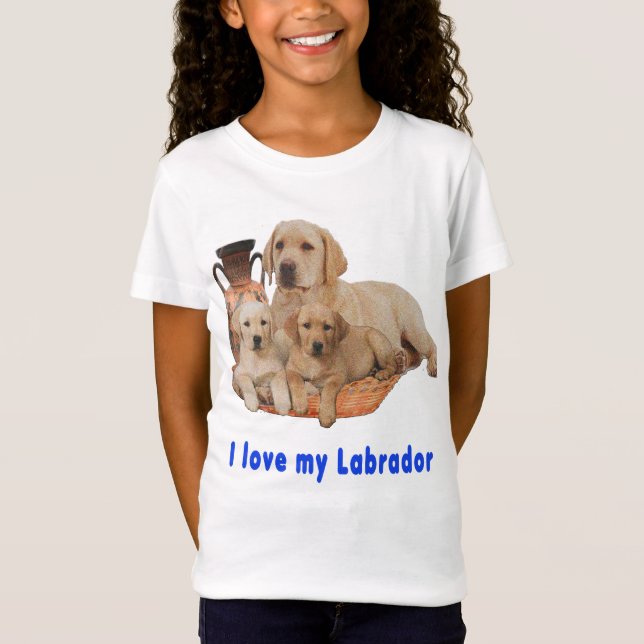 Labrador Retriever T-Shirt (Vorderseite)