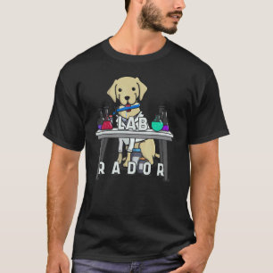 Labrador Retriever T-Shirt Labrador Der Chemiker