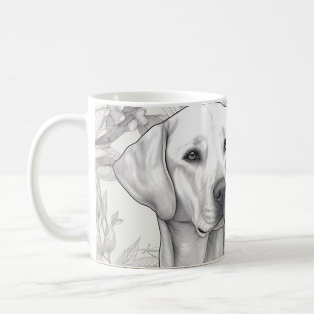 Labrador Retriever Tasse (Links)