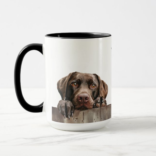Labrador Retriever Tasse (Links)