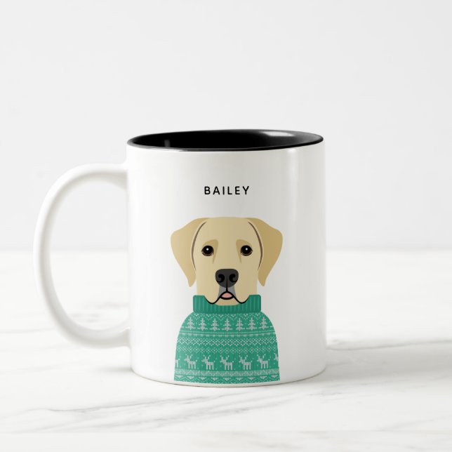Labrador Retriever Tasse (Links)