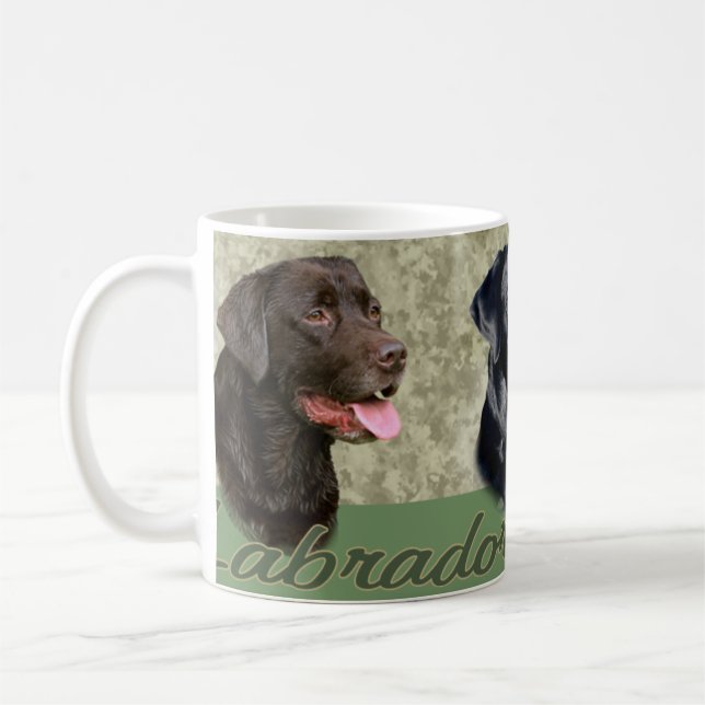 Labrador-Retriever-Tasse Kaffeetasse (Links)