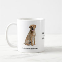 Labrador-Retriever-Tasse - mit zwei Bildern und
