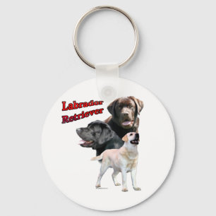 Labrador-Retriever-Trio 2 - Schlüsselanhänger