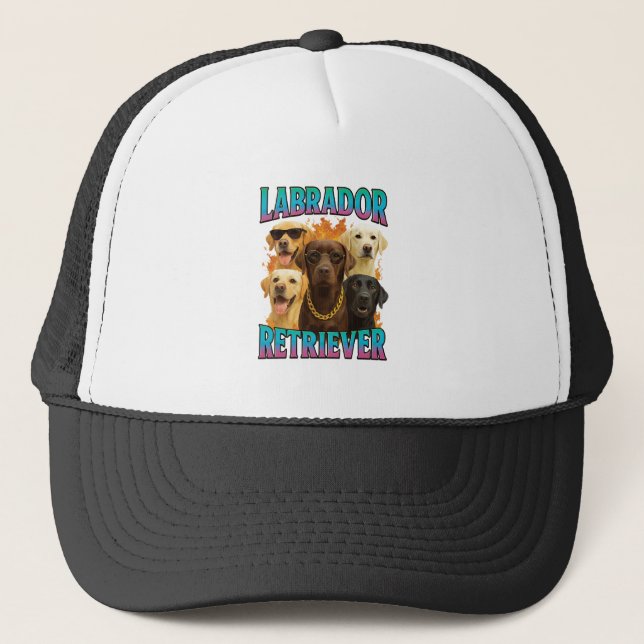 Labrador Retriever  Truckerkappe (Vorderseite)