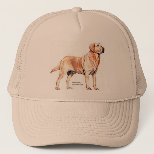 Labrador Retriever Truckerkappe (Vorderseite)