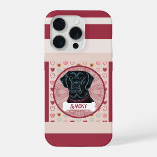 Labrador Retriever Valentines iPhone 11 Pro Case iPhone 15 Pro Hülle