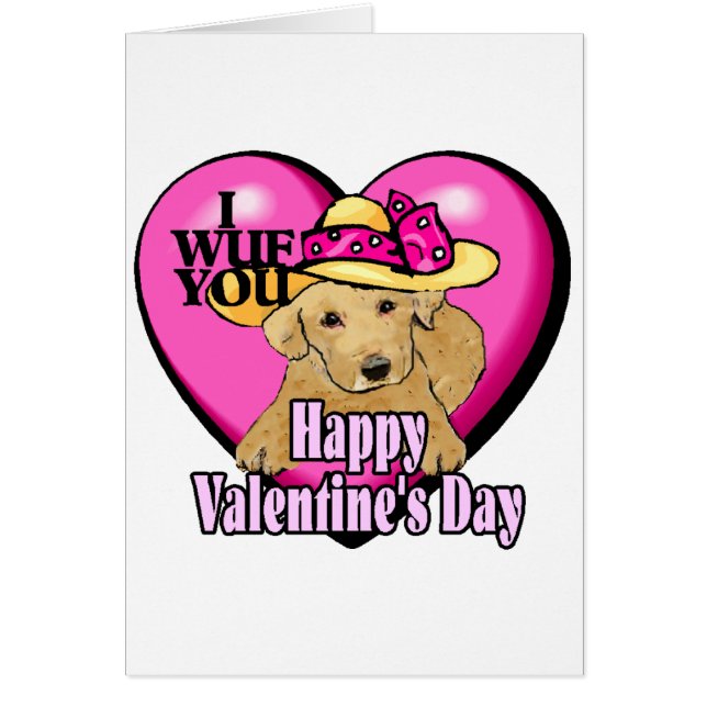 Labrador Retriever Valentinstag (Vorne)