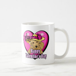 Labrador Retriever Valentinstag Geschenke Tasse