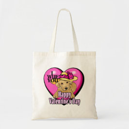 Labrador Retriever Valentinstag Tragetasche