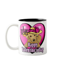 Labrador Retriever Valentinstag