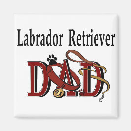 Labrador Retriever Vater Geschenke Magnet