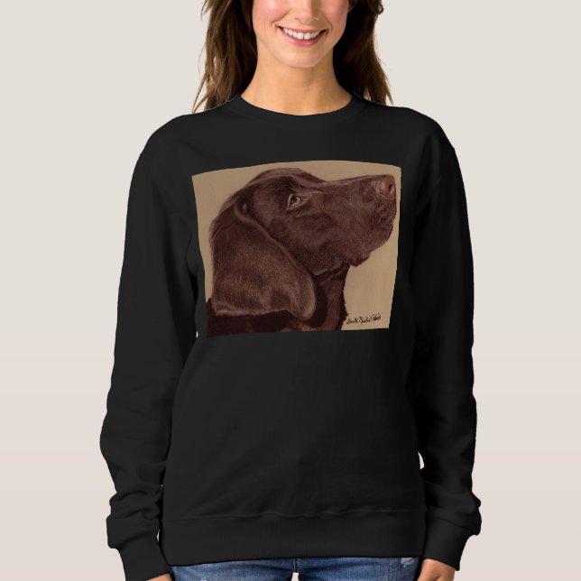 Labrador Retriever Vignette Sweatshirt (Vorderseite)