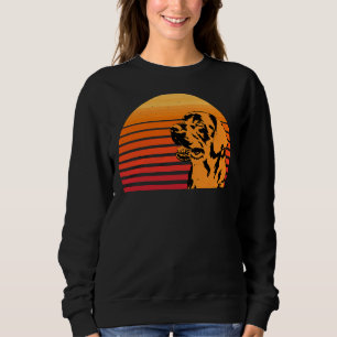 Labrador Retriever Vintag Dog Labrador Retriever Sweatshirt