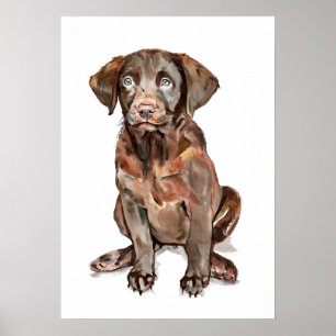 Labrador Retriever Wandkunst Poster, Geschenk für  Poster