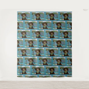 Labrador Retriever Wandteppich