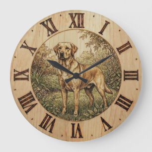 Labrador Retriever - Wanduhr