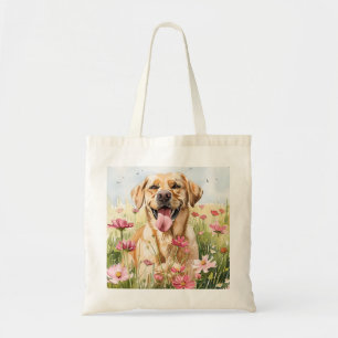 Labrador Retriever Wasserfarben-Tasche Tragetasche