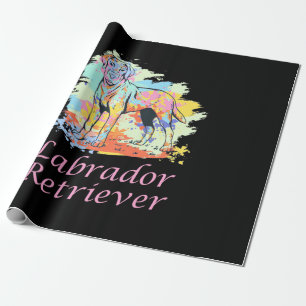 Labrador Retriever Watercolor Geschenkpapier