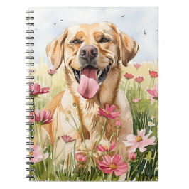 Labrador Retriever Watercolor Journal Notizblock