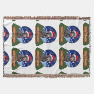 Labrador Retriever Weihnachten Decke