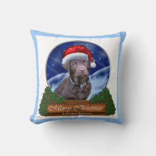 Labrador Retriever Weihnachten Kissen