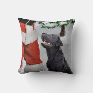Labrador Retriever Weihnachten Kissen