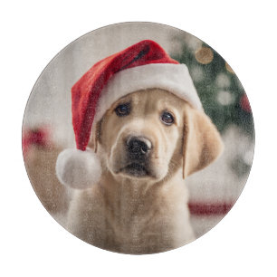 Labrador Retriever Weihnachten Schneidebrett