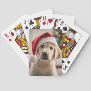Labrador Retriever Weihnachten Spielkarten