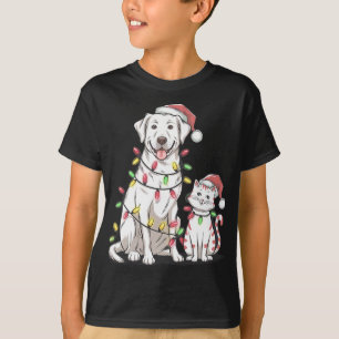 Labrador Retriever Weihnachtsfest Hundekatze Lover T-Shirt