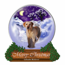 Labrador Retriever Weihnachtsgeschenke Fotoskulptur Ornament