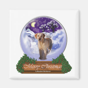 Labrador Retriever Weihnachtsgeschenke Magnet