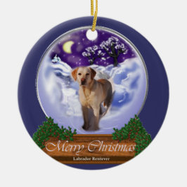 Labrador Retriever Weihnachtsgeschenke Ornament