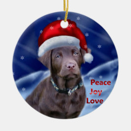 Labrador Retriever Weihnachtsgeschenke Ornament