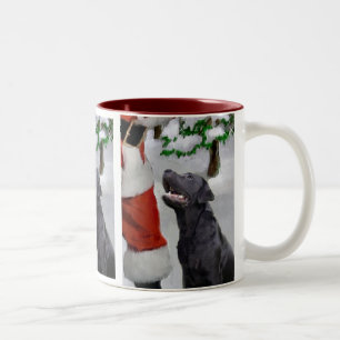 Labrador Retriever Weihnachtsgeschenke Zweifarbige Tasse