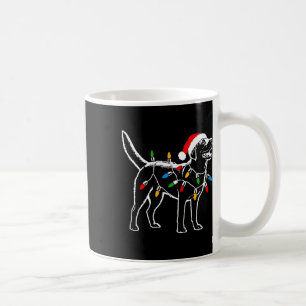 Labrador Retriever Weihnachtsmannmütze Weihnachten Kaffeetasse