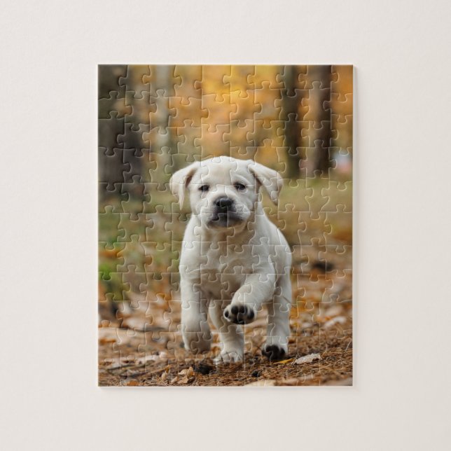 Labrador Retriever Welpe Puzzle (Vertikal)