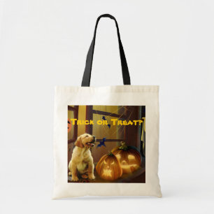 Labrador-Retriever-Welpen-Halloween-Taschen-Tasche Tragetasche