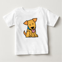 Labrador Retriever Welpenhund sitzt goldfarbenes n