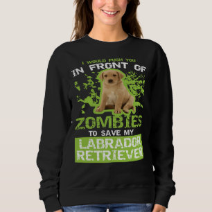Labrador Retriever Zombies Sweatshirt