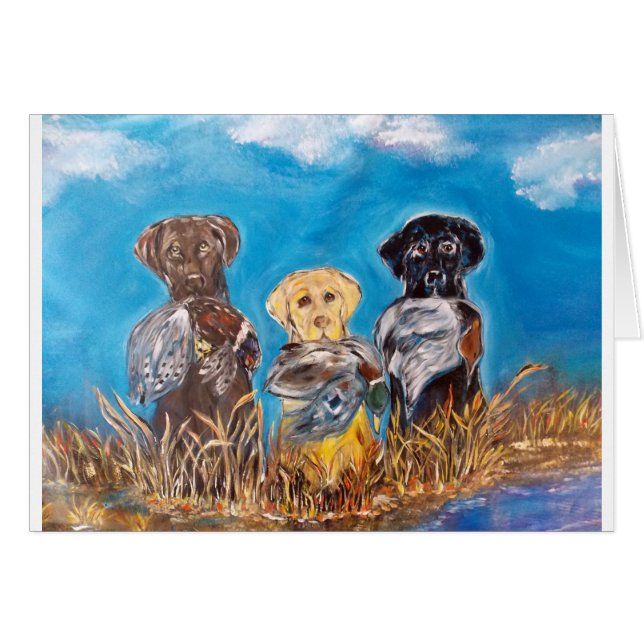 LABRADOR RETRIEVERS (Vorderseite (Horizontal))