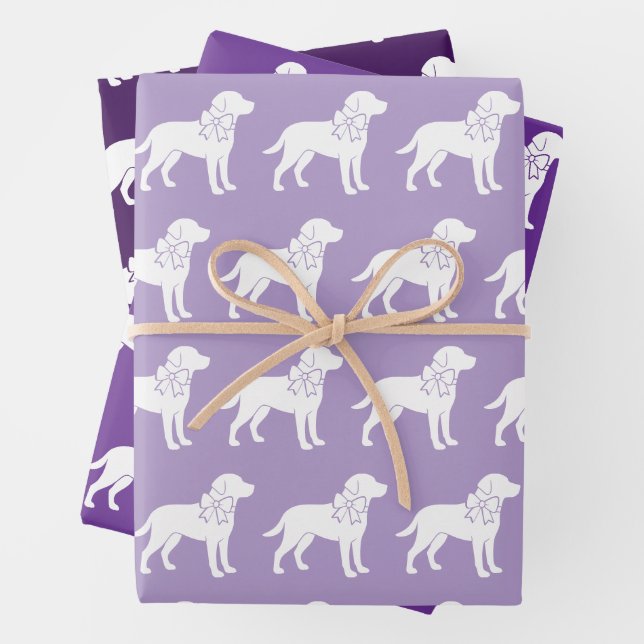 Labrador Retrievers Dog Geschenkmuster Geschenkpapier Set (Beispiel)